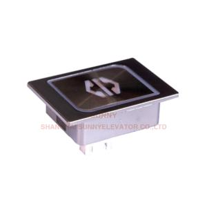 China Stainless Decorative Frame Elevator Push Button For Passenger Cop / Lop wholesale