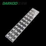 Height 9.22mm Linear Light SMD LED Lens Waterproof Narrow Angle