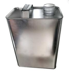 China SGS 1 Liter Engine Oil Tin Can 0.21mm Square Metal Tin Containers wholesale