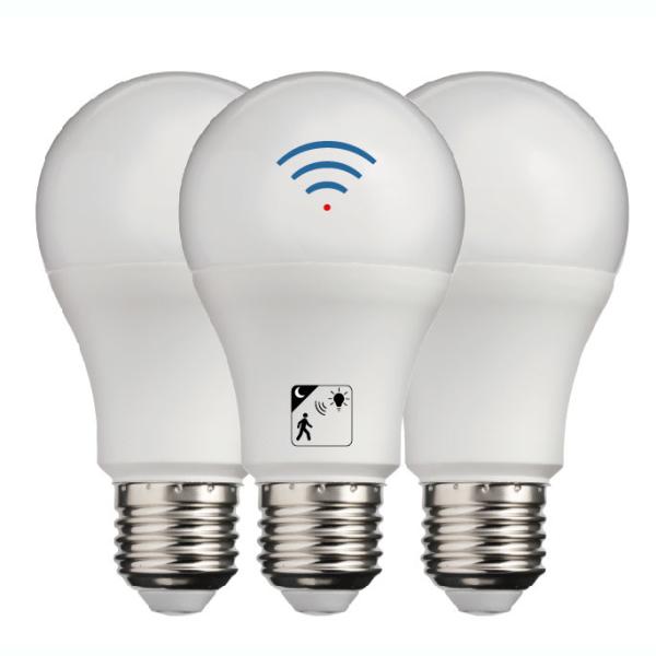 638lm Automatic Outdoor Light Bulbs , Movement Activated Automatic LED Light