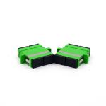 Singlemode Duplex Fiber Optic Adapter SC APC Fiber Coupler Green Midcoupler