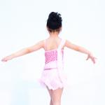 Drop Waist Sequin Modern Lyrical Dance Costumes With Flying Tape Bodice