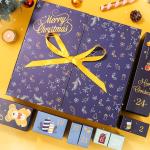 Luxury Rigid Cardboard Foldable Gift Box Book Shaped Custom Print Logo
