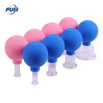 Chinese medicine massage tool 4 PCS cellulite cups Silicone Cupping cup Vacuum