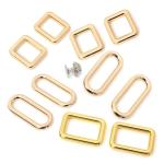 Alalamu D Shaped Handbag Rings Hardware Colorfast For Harnesses