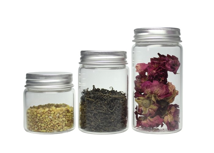 50ml 100ml 200ml Glass Vial High Borosilicate Screw Mouth Bottle