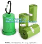 degradable pet waste poop bags dog cat clean up refill garbage bag, Pet waste