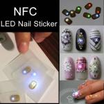 Microchip RFID NFC Sticker , NFC Led Nail Stickers For Finger