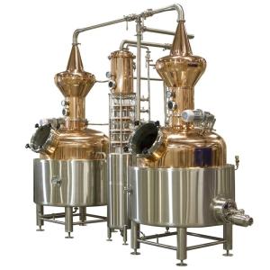China Ethanol Production with GSTA Stainless Steel Distillation Equipment 4.5*1.7*3.5M Size wholesale