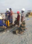 Portable Cone Penetration Test Apparatus Shallow Holes Roads Anchor Dia 300 -