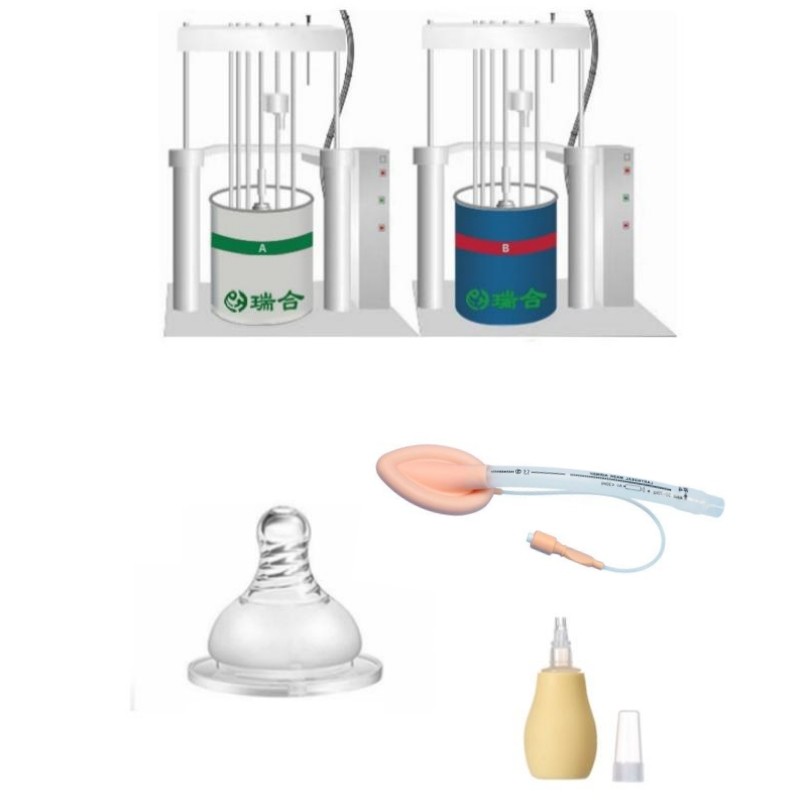 Non Toxic Liquid Silicone Rubber With T VOC Less Than 0.5% For Food Grade Nipples
