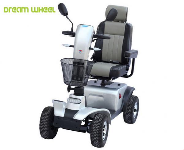 Quality 24V 900W Motorised Mobility Scooter , 13 Inch Four Wheel Handicapped Scooter for sale