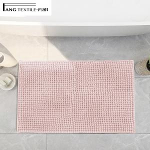 China TPR Bottom  Ultra Thick Chenille Bath Mat Runner with high breathability wholesale