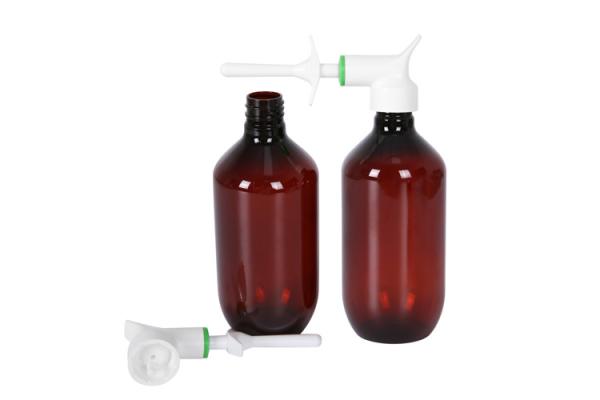 500ml Customized Color And Customized Logo PET Bottle + PP Pump Skincare