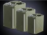 Empty 5L 10L 20L Oil Container Portable Petrol Drum diesel Jar Metal Fuel