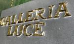 Outdoor Store front Sign 3D Backlit Acrylic Gold mirror Metal Light Up Led