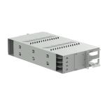 19 Inch LC UPC Swing Type Fiber Optic Patch Panel Sub ODF Data Center FTTX