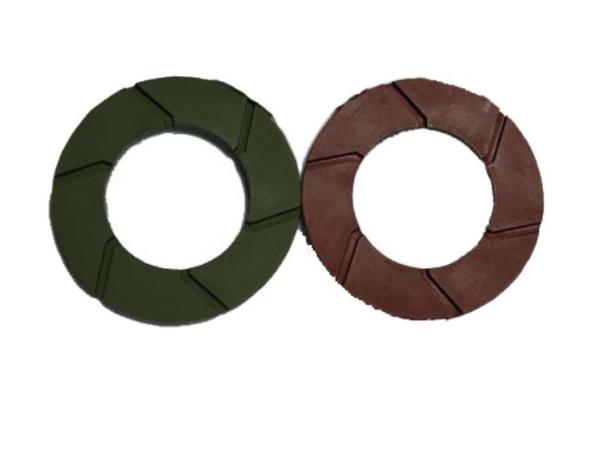 Straight Edge Diamond Resin Polishing Pads 3 Inch / 70mm For Granite Surface