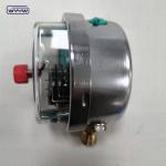60MPa Silicone Filled 380V Electric Contact Pressure Gauge Shock Resistant