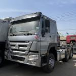 Used Sinotruk Tractor Truck 371HP WEICHAI Diesel Engine Capacity 8L Rear Camera