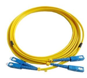 China SC/UPC To SC/UPC Duplex SM DX Fiber Optic Cable For FTTH wholesale