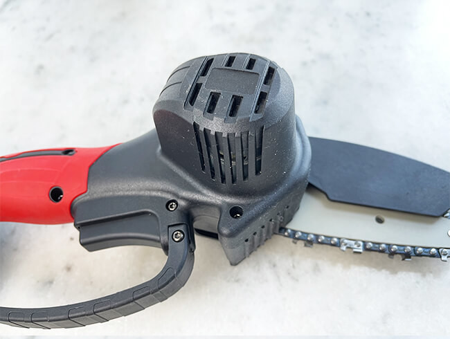 21V Moter Portable Mini Chainsaw 4 Inch Cordless Power Chain Saw