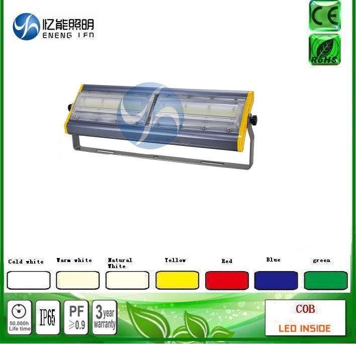 Bridgelux cob 200W 240W led flood light high bay led Tunnel lamp140LM/W Red green green blue yellow color with AC85-265V