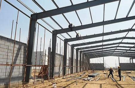 Customizable Size Lightweight Sliding Door and Corrosion Resistant Roller Shutter Steel Structure