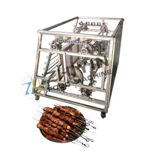China Power Bank Powered Liquefied Gas Heating Automatic Barbecue Machine wholesale