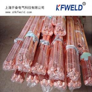 China Manufactured Copper Ground Rod, diameter 17.2mm, 3/4, 2.4m length wholesale