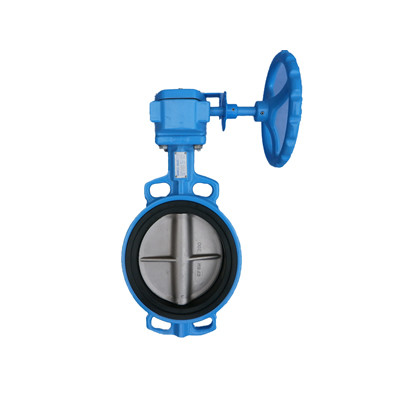 DN10mm DN25mm Manual Butterfly Valve , Stainless Steel Butterfly Valve