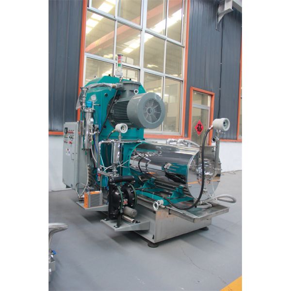 Explosion Proof Horizontal Sand Mill Safety 100L High Flow For Hazardous Environments