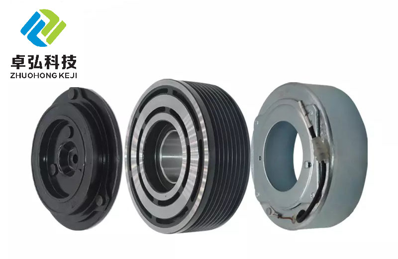 CSE717 Auto AC Compressor Pulley Clutch Kit 8PK 110MM For BMW X6 30D Car Model Engine