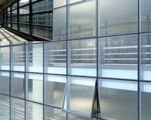 China Sleek Glass Curtain Wall With Customizable Patterns Energy Saving Heat Insulation wholesale