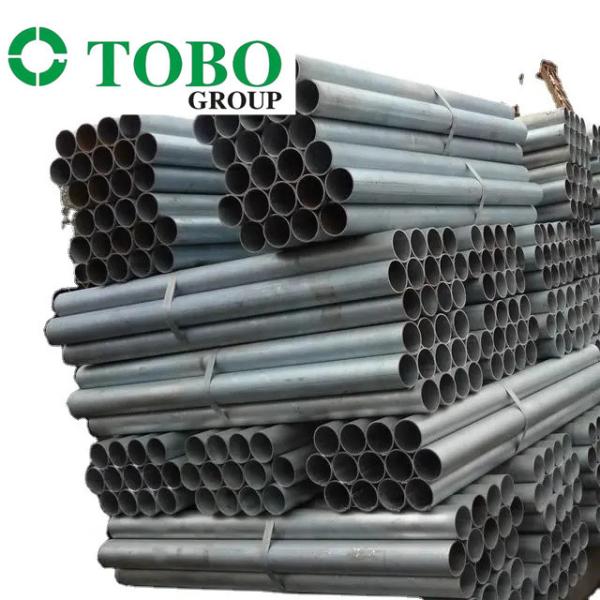GI Steel Pipe round BS 1387 Welded Galvanized ERW Round Hollow Section Steel
