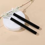 Logo Printing White Black Round Shaped Empty Lip Balm Blush Container Foundation