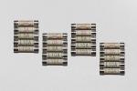 Brown BS1362 Cartridge Fuses 13a SE1027 Ceramic Tube Material