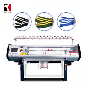 China 1KW Flat Knit Collar Machine 72 Inch 16G Synthetic Fibers yarn wholesale