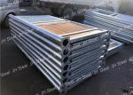 Construction Prefab European Stalls With Galvanized Steel Frame