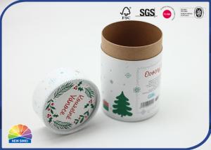 China 4c Print Custom Size Paper Packaging Tube Eco Friendly Candle Printing Packing wholesale