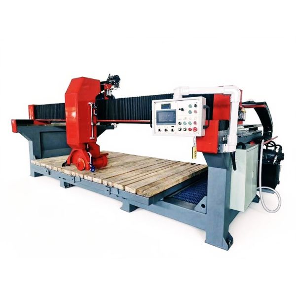 3 Axis 15kw Bridge Cutting Machine for Stone Customizable CNC Machine with Maximum Cutting Length Stone Machinery