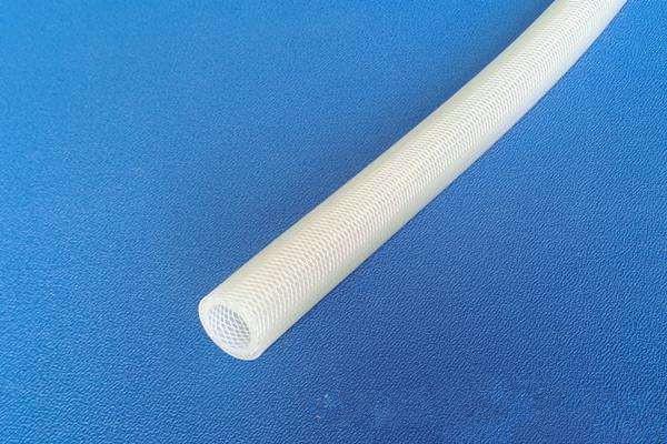 Food grade Silicone Braided Hose Pipe , High Temperature Braided Hose ID Range 2