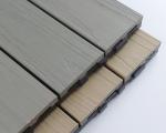 30x30mm Wood Plastic Composite Floor Panel Gray Stitched Building Outdoor Board