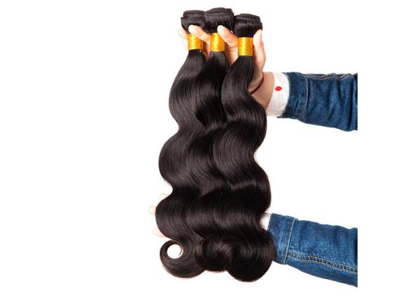 Qingdao Factory Body Wave Virgin Human Hair Bundles, Pure Brazilian Human Hair