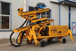 China 70kw Four Wheel Hydraulic Driven Soil Drill Rig wholesale