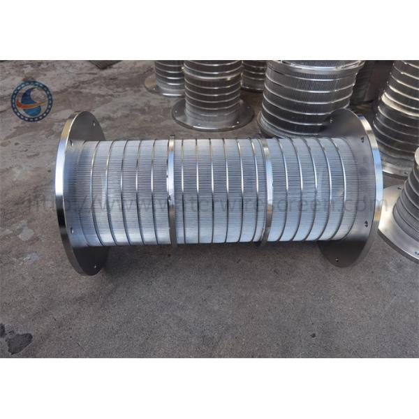 Slot 20 Stainless Steel 304 Filter Screen Wedge Wire Screen Back Wash Element