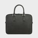 High Manual Luxury Business Large Capacity Briefcase Saffiano Leather Laptop Bag