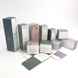 China Wholesale Rigid Paper Perfume Packaging Cosmetic Box Custom Print Luxury Cardboard Cosmetic Perfume Box wholesale