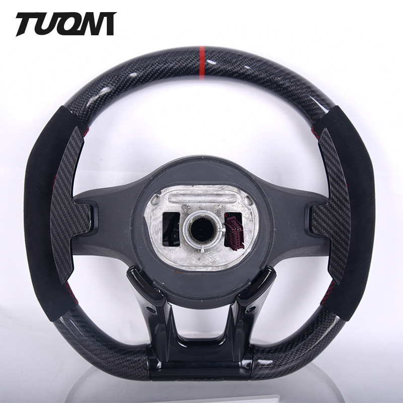 LED Alcantara Mercedes Benz Carbon Fiber Steering Wheel Luxury Car Accessories