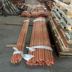 Copper Round Bar C12200 C18980 Edge Closing 99.9% 99.95% Elongation 45-50%